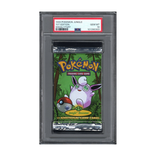 Lade das Bild in den Galerie-Viewer, Pokémon Jungle – 1. Edition Boosterpack, Wigglytuff-Artwork – Vorderseite – PSA 101390303