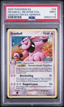 Lade das Bild in den Galerie-Viewer, Granbull 39/115, Deutsch, PSA 9, Zertifikat 96603138 – Originalaufnahme Vorderseite von PSA