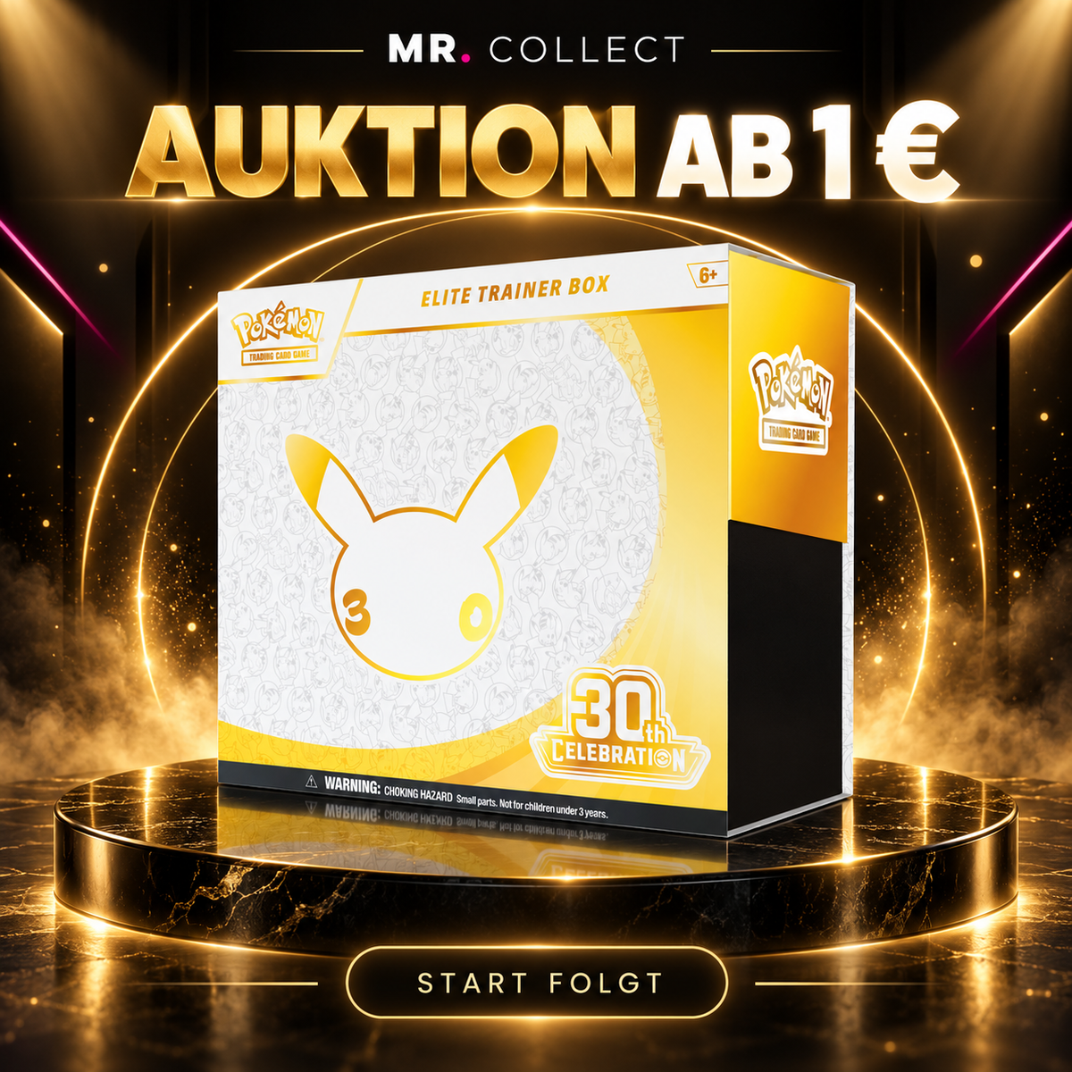 Mr. Collect – Pokémon 30th Celebration – Auktion ab 1 € – Start folgt