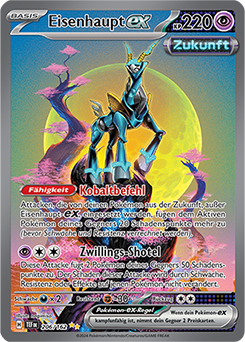 Pokémon Einzelkarten bei Mr. Collect – Eisenhaupt-ex 206/162 aus Gewalten der Zeit, Beispielbild