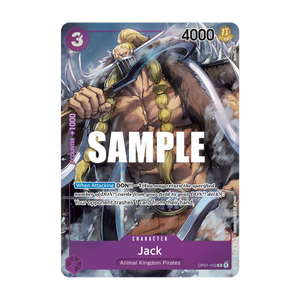 Jack OP01-102 – Alternate Art – Englisch – Differenzbesteuerung nach § 25a UStG