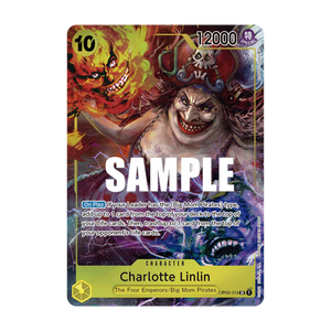 Charlotte Linlin OP03-114 – Alternate Art – Englisch – Differenzbesteuerung nach § 25a UStG