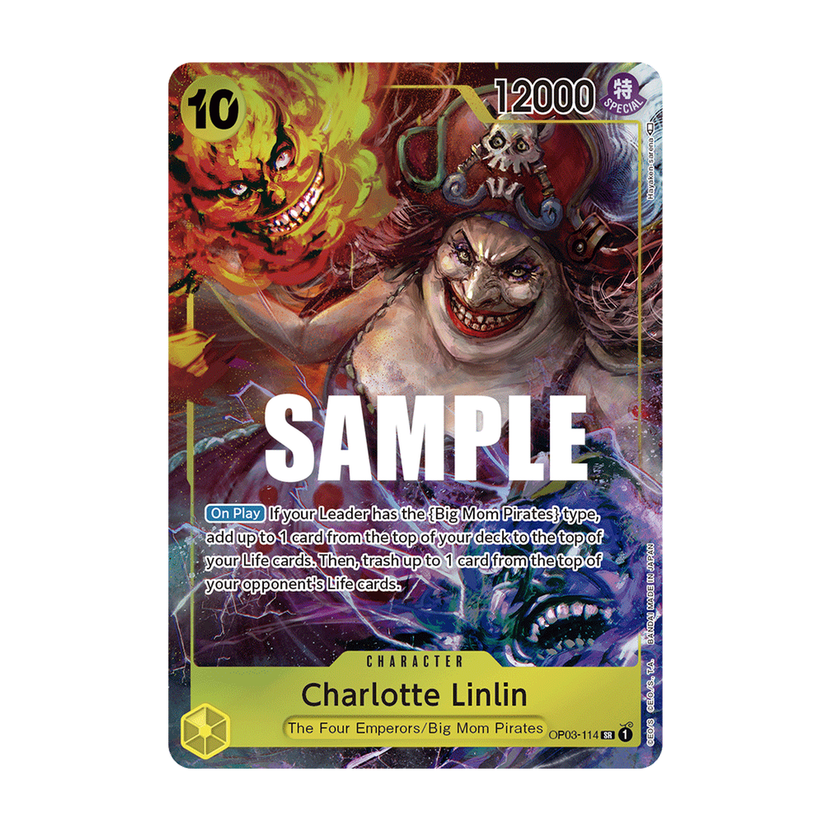 Charlotte Linlin OP03-114 Alternate Art OP03-114_p1 · Englisch · offizielles Referenzbild