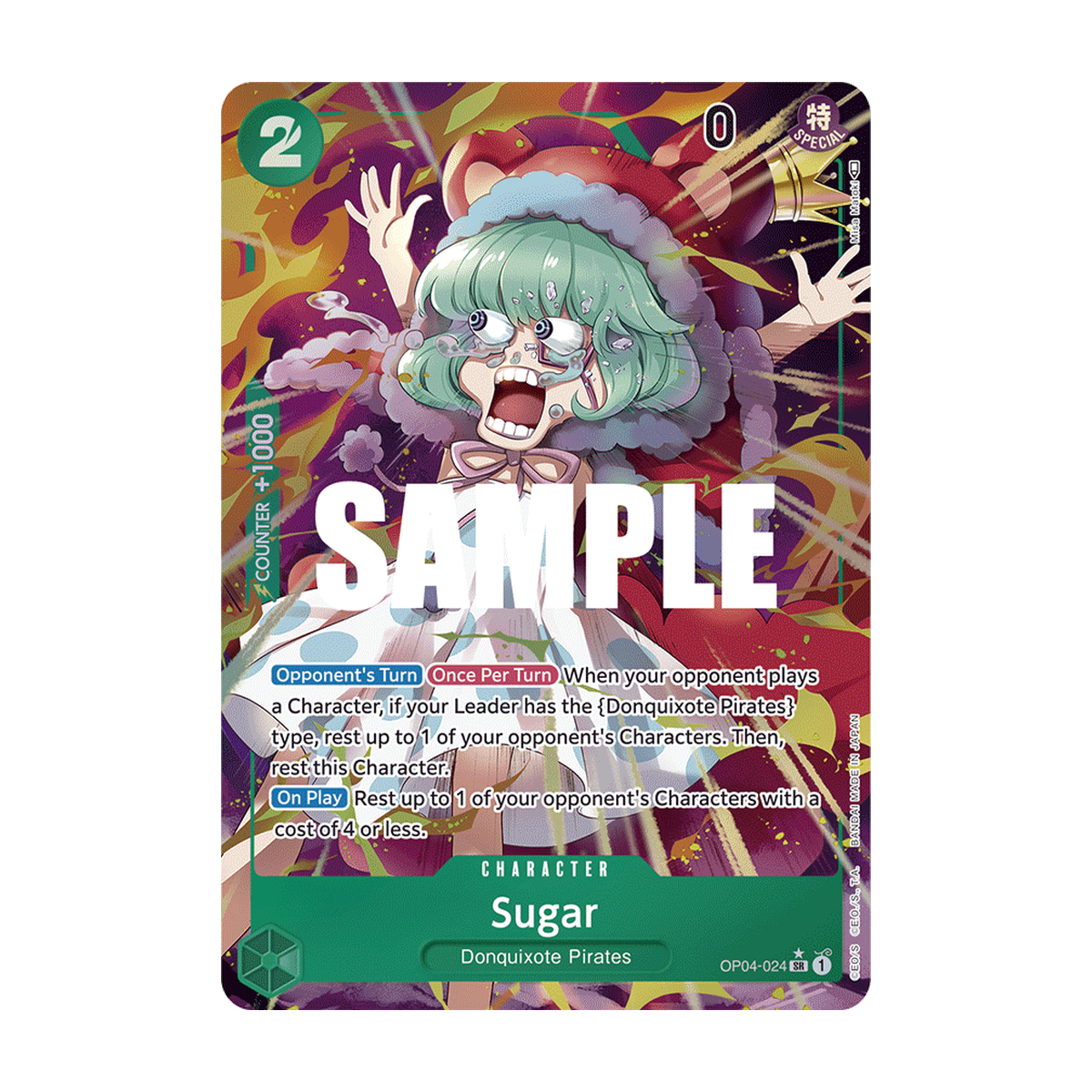 Sugar OP04-024 Alternate Art OP04-024_p1 · Englisch · offizielles Referenzbild
