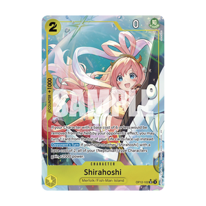 Shirahoshi OP12-102 – Alternate Art – Englisch – Differenzbesteuerung nach § 25a UStG
