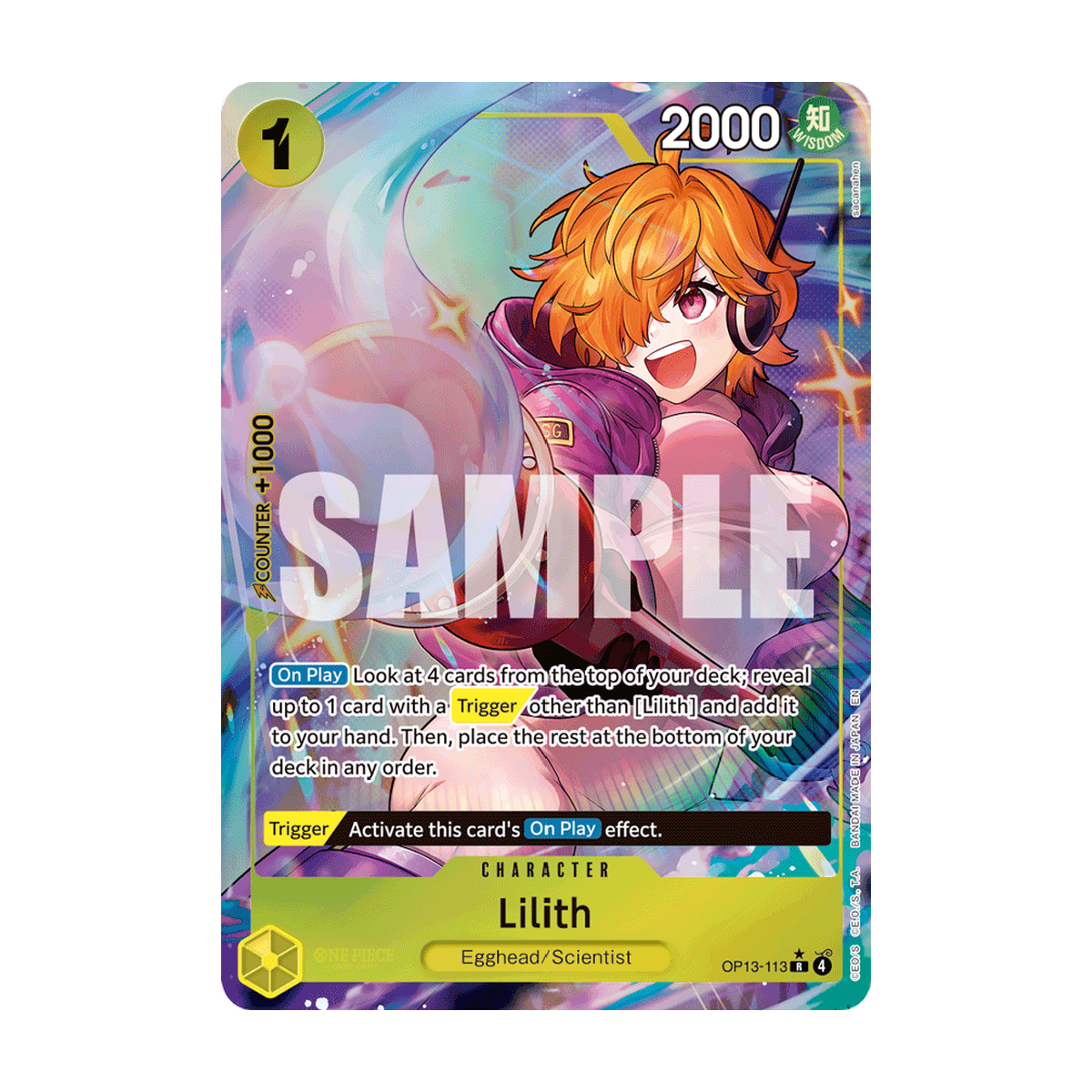 Lilith OP13-113 Alternate Art OP13-113_p1 · Englisch · offizielles Referenzbild