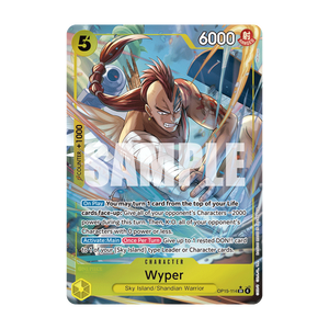 Wyper OP15-114 – Alternate Art – Englisch – Differenzbesteuerung nach § 25a UStG