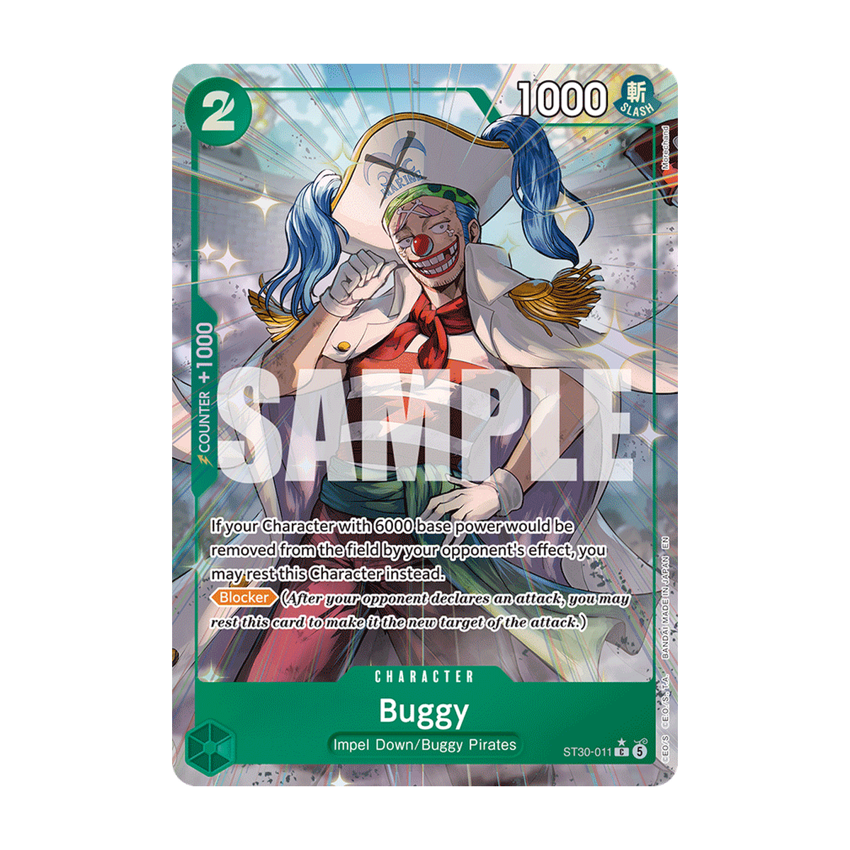 Buggy ST30-011 Alternate Art ST30-011_p1 · Englisch · offizielles Referenzbild
