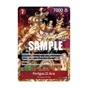 Portgas.D.Ace OP02-013 – Alternate Art – Englisch – Differenzbesteuerung nach § 25a UStG