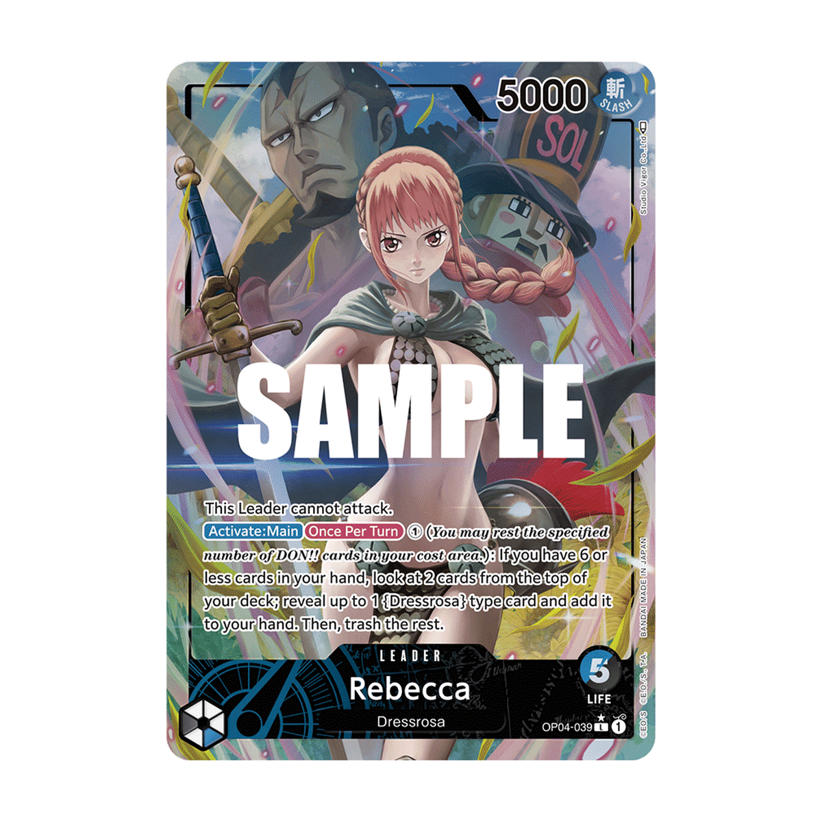 Rebecca OP04-039 OP04-039_p1 Englisch – offizielles Bandai-Referenzbild