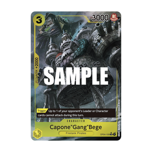 Capone"Gang"Bege OP04-100 – Alternate Art – Englisch – Differenzbesteuerung nach § 25a UStG