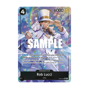 Rob Lucci OP05-093 – Alternate Art – Englisch – Differenzbesteuerung nach § 25a UStG
