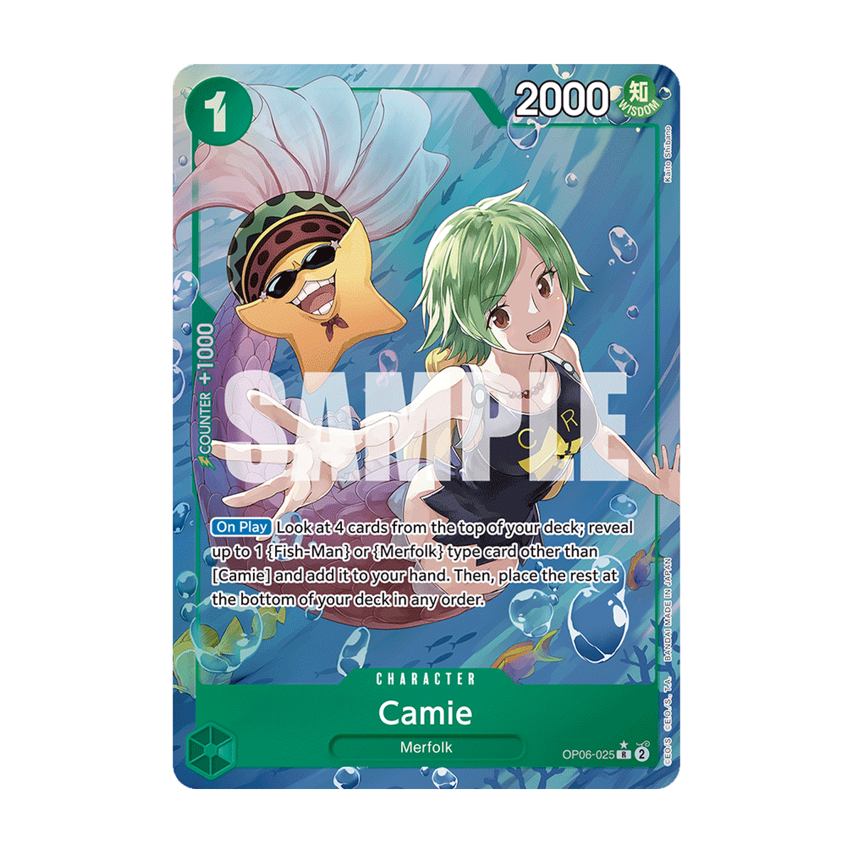 Camie OP06-025 OP06-025_p1 Englisch – offizielles Bandai-Referenzbild