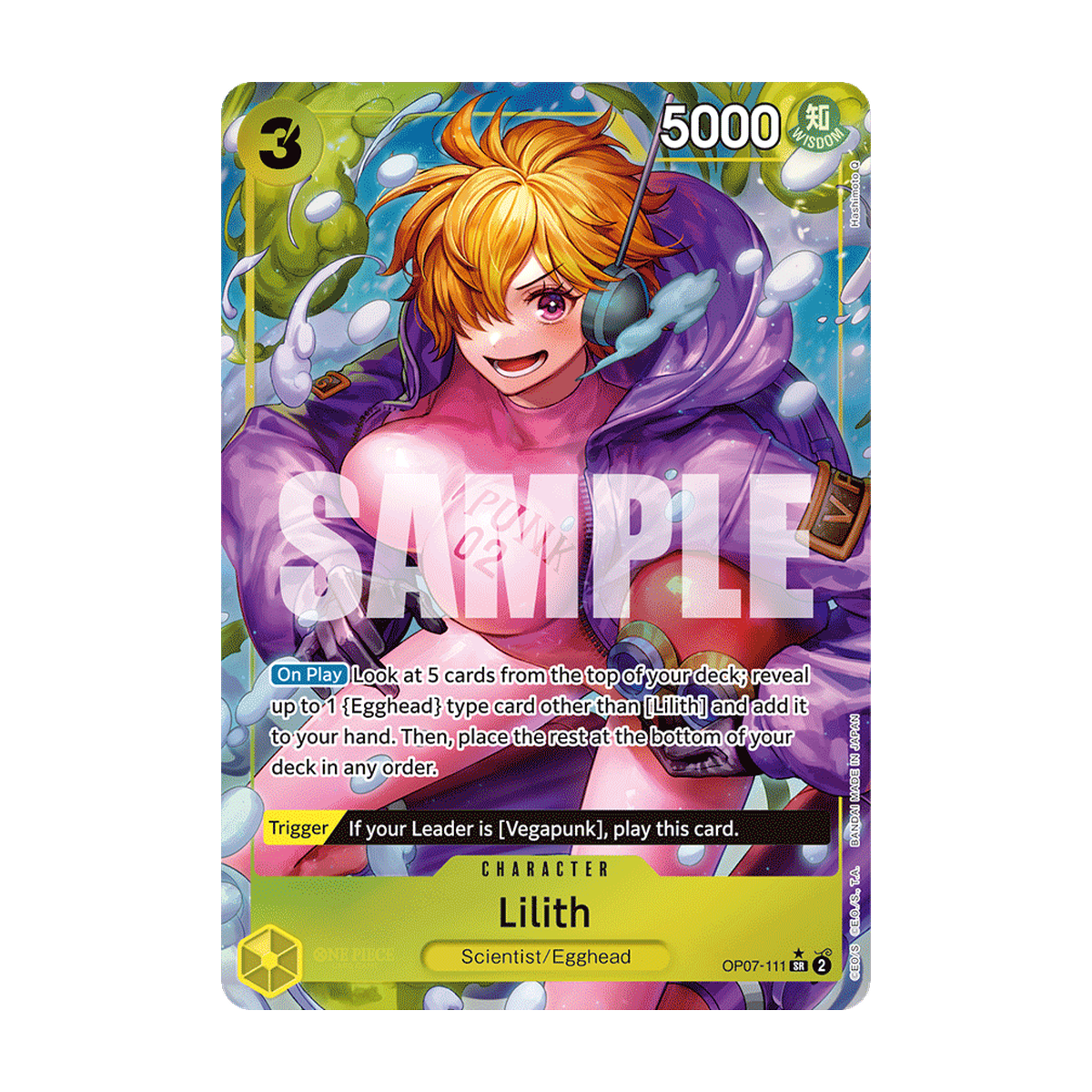 Lilith OP07-111 OP07-111_p1 Englisch – offizielles Bandai-Referenzbild