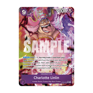 Charlotte Linlin OP08-069 – Alternate Art – Englisch – Differenzbesteuerung nach § 25a UStG