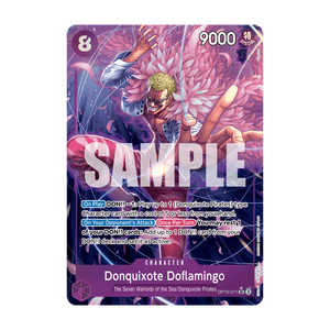 Donquixote Doflamingo OP10-071 – Alternate Art – Englisch – Differenzbesteuerung nach § 25a UStG