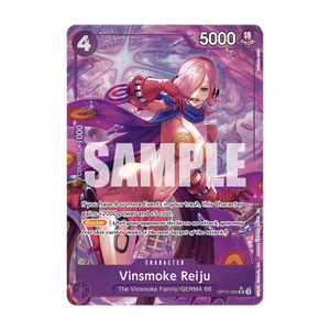 Vinsmoke Reiju OP12-063 – Alternate Art – Englisch – Differenzbesteuerung nach § 25a UStG