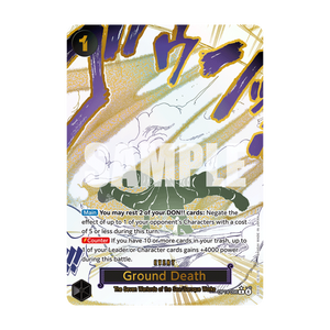 Ground Death OP14-096 – Alternate Art – Englisch – Differenzbesteuerung nach § 25a UStG