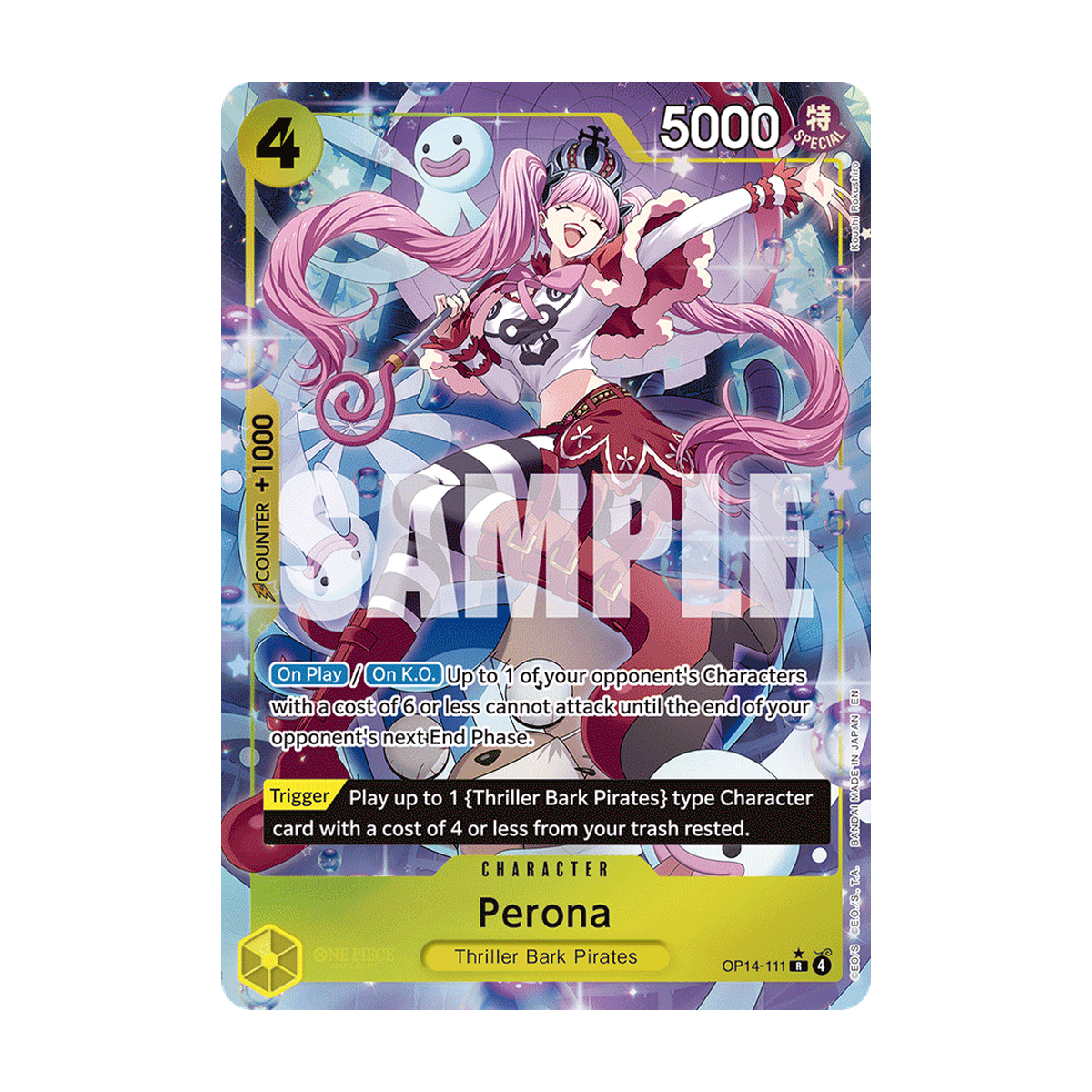 Perona OP14-111 OP14-111_p1 Englisch – offizielles Bandai-Referenzbild