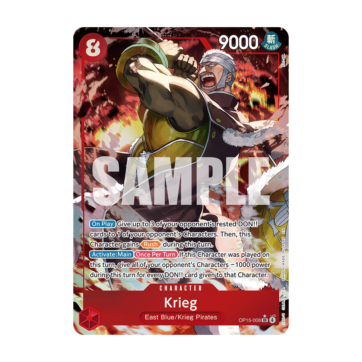 Krieg OP15-008 OP15-008_p1 Englisch – offizielles Bandai-Referenzbild