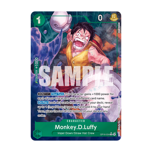 Monkey.D.Luffy OP16-034 – Alternate Art – Englisch – Differenzbesteuerung nach § 25a UStG