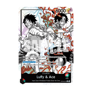Luffy & Ace ST30-001 – Alternate Art – Englisch – Differenzbesteuerung nach § 25a UStG