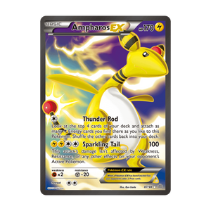 Ampharos-EX 87/98 – Ancient Origins – Englisch – Good – Differenzbesteuerung nach § 25a UStG