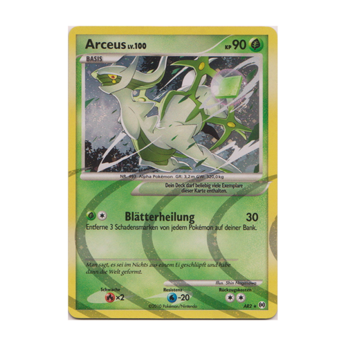 Arceus AR2 Deutsch – Referenzbild