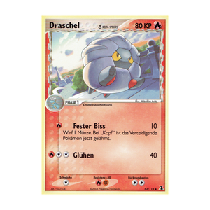 Draschel δ Reverse Holo (Set-Stempel) 53/113 – EX Delta Species – Deutsch – Excellent – Differenzbesteuerung nach § 25a UStG