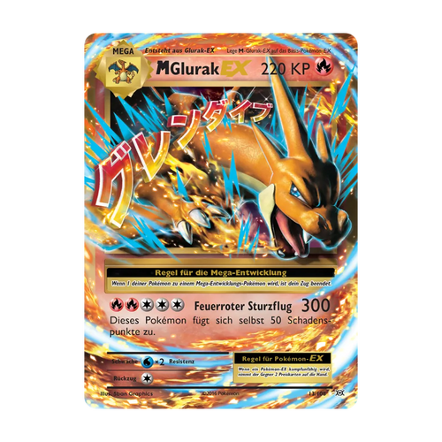 M-Glurak-EX 13/108 Deutsch – Referenzbild