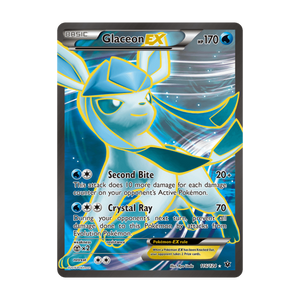 Glaceon-EX 116/124 – Fates Collide – Englisch – Near Mint – Differenzbesteuerung nach § 25a UStG