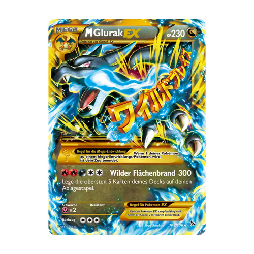 M-Glurak-EX 108/106 Deutsch – Referenzbild