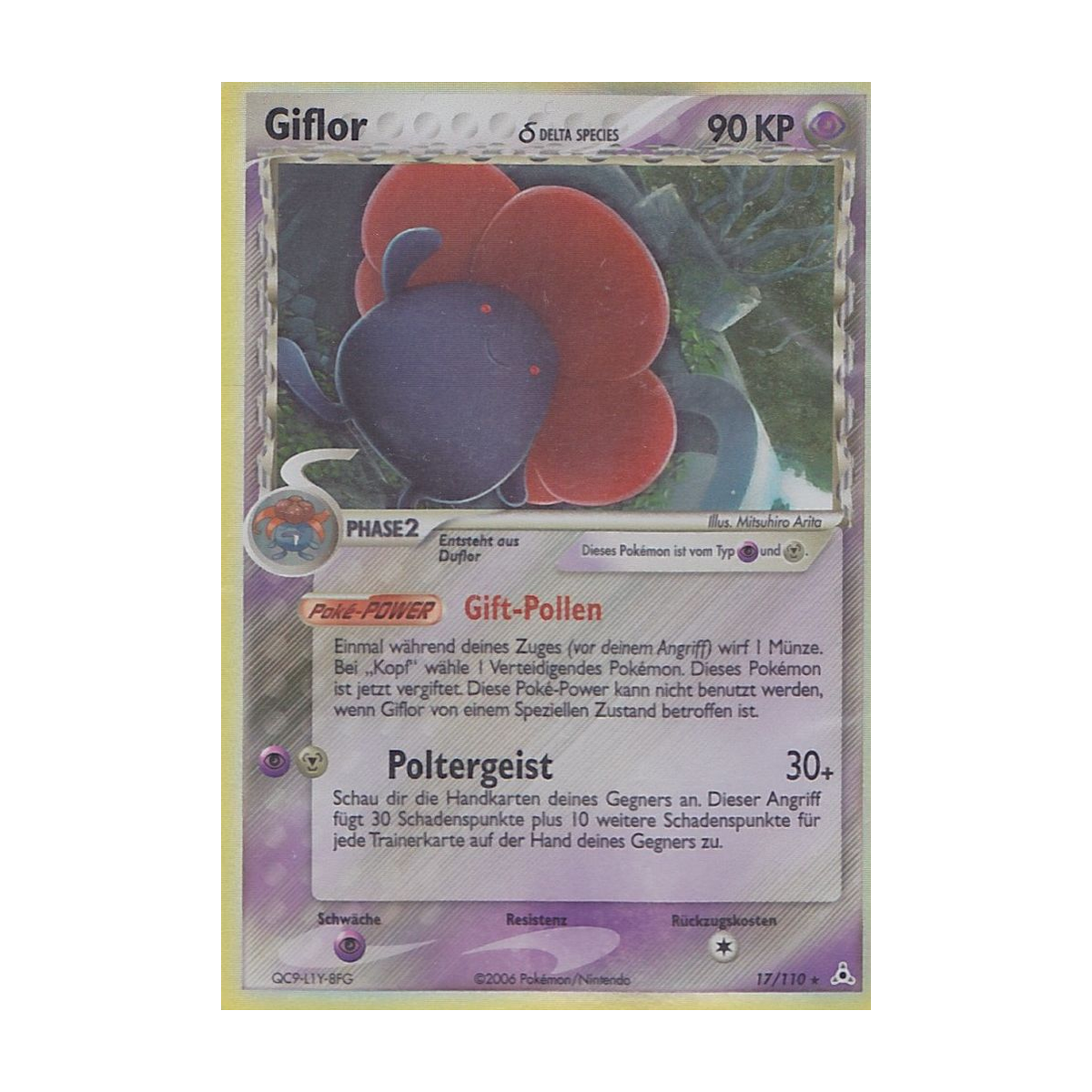 Giflor δ 017/110 – Deutsch – Referenzbild; Zustand laut Artikelbeschreibung