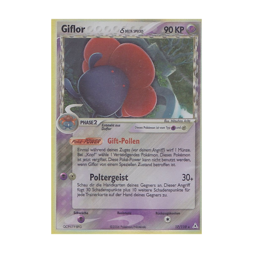 Giflor δ 017/110 – Deutsch – Referenzbild; Zustand laut Artikelbeschreibung