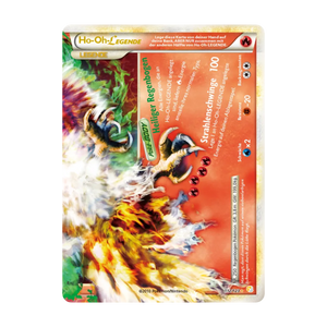 Ho-Oh LEGENDE 112/123 – HeartGold & SoulSilver – Deutsch – Played – Differenzbesteuerung nach § 25a UStG
