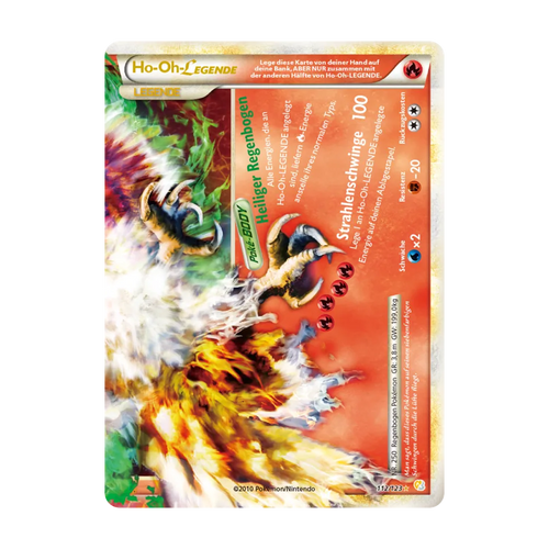 Ho-Oh LEGENDE 112/123 Deutsch – Referenzbild