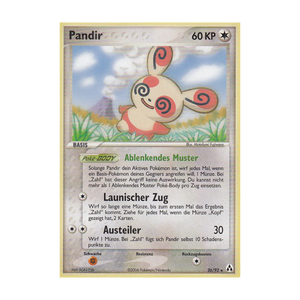 Pandir Reverse Holo (Set-Stempel) 26/92 – EX Legend Maker – Deutsch – Excellent – Differenzbesteuerung nach § 25a UStG