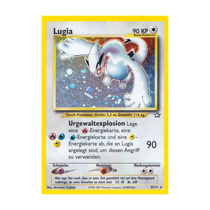 Lugia 9/111 – Neo Genesis – Deutsch – Played – Differenzbesteuerung nach § 25a UStG
