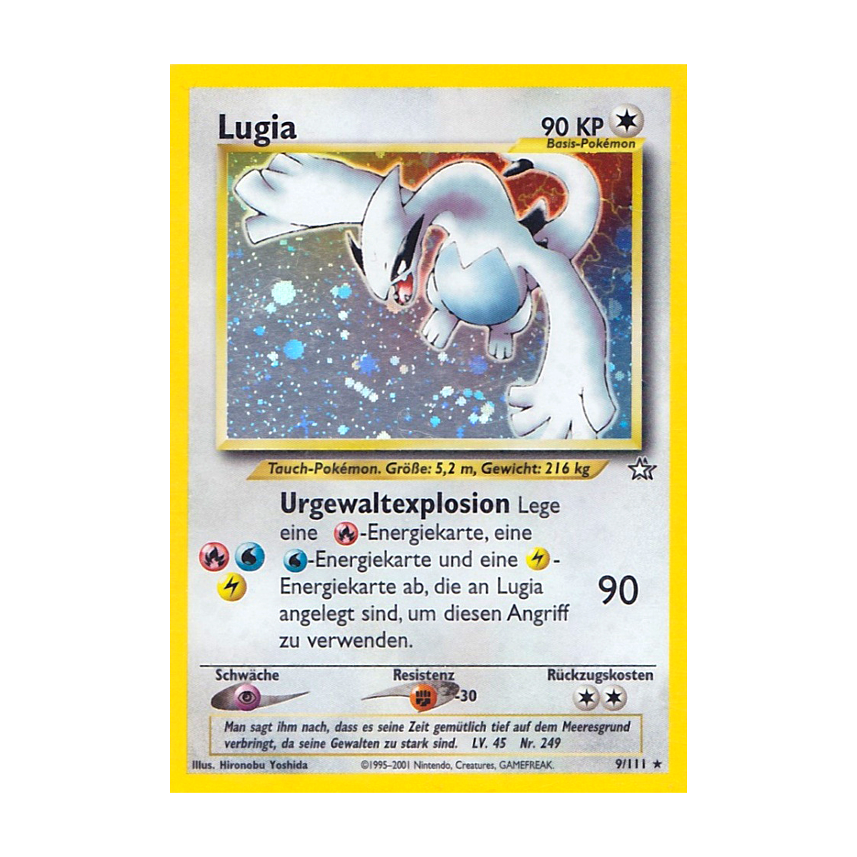Lugia 9/111 Deutsch – Referenzbild