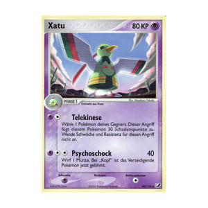 Xatu Reverse Holo (Set-Stempel) 49/115 – EX Verborgene Mächte – Deutsch – Excellent – Differenzbesteuerung nach § 25a UStG