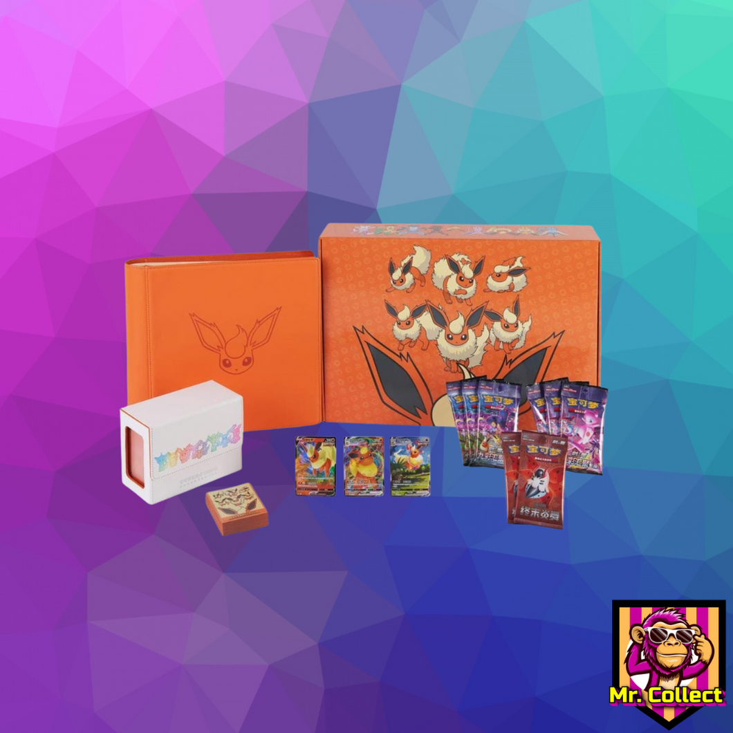 Pokémon Eevee Evolution Advanced – Flareon Geschenkbox (chinesisch)