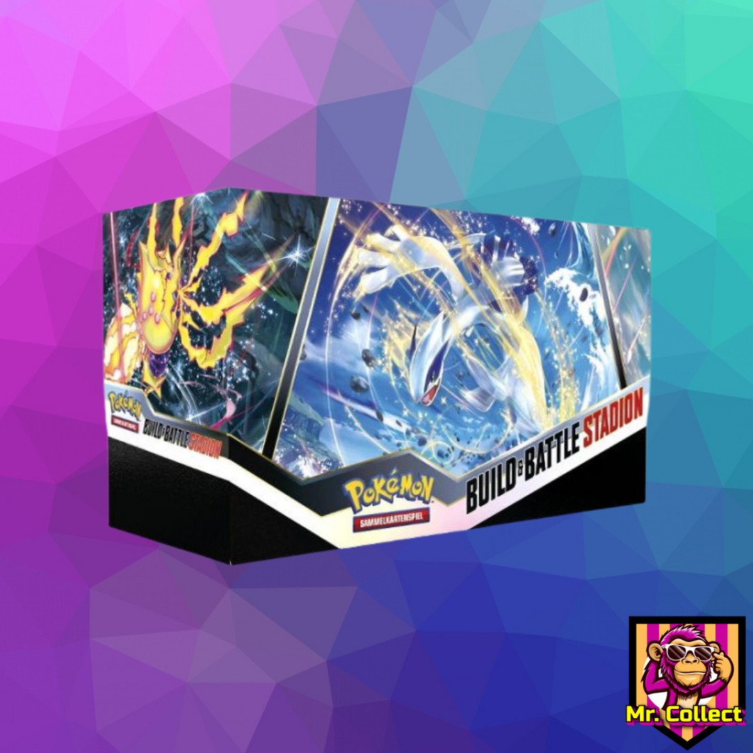 Pokemon Schwert & Schild – Silberne Sturmwinde Build & Battle Stadium Deutsch