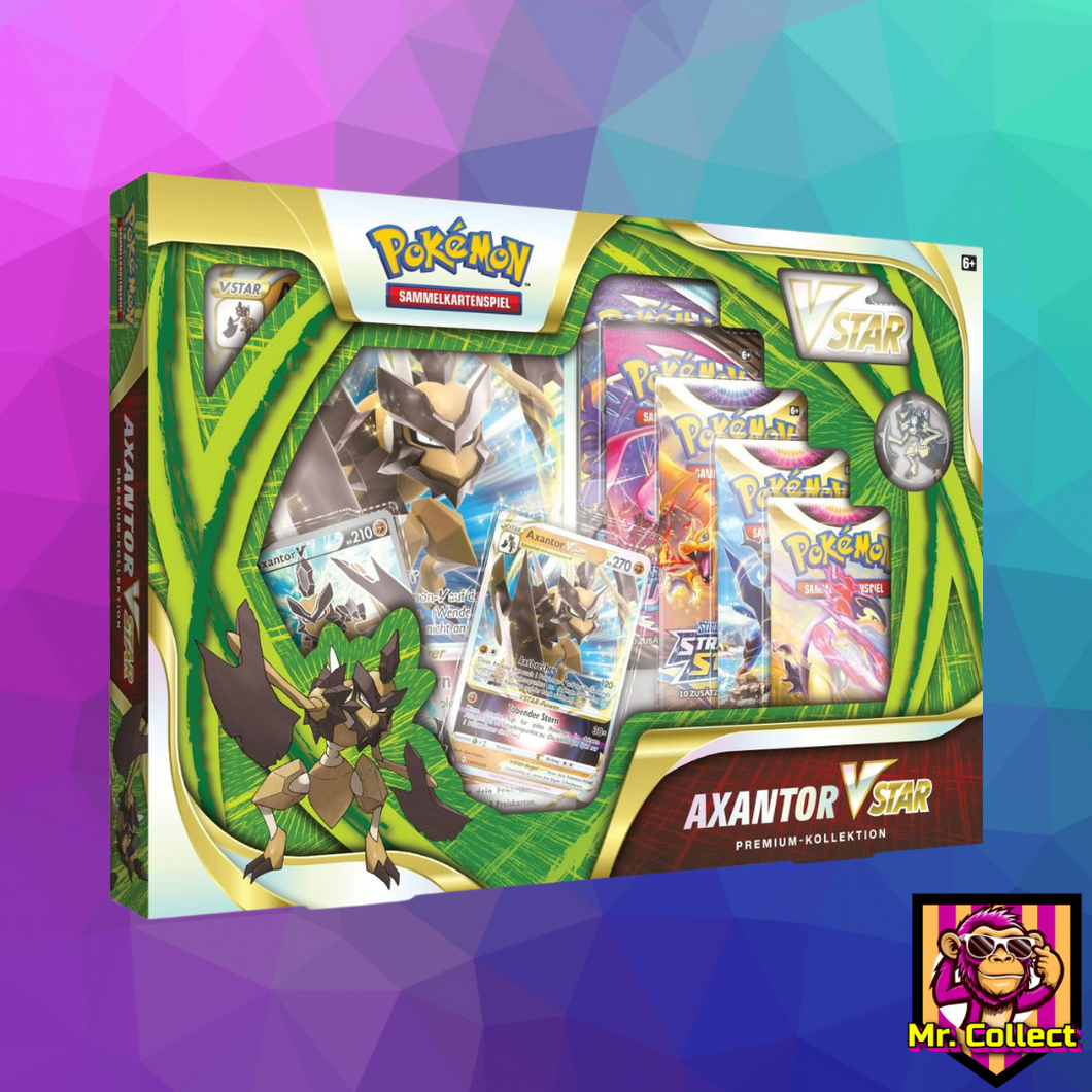 Pokemon  Axantor VSTAR Premium‑Kollektion Deutsch