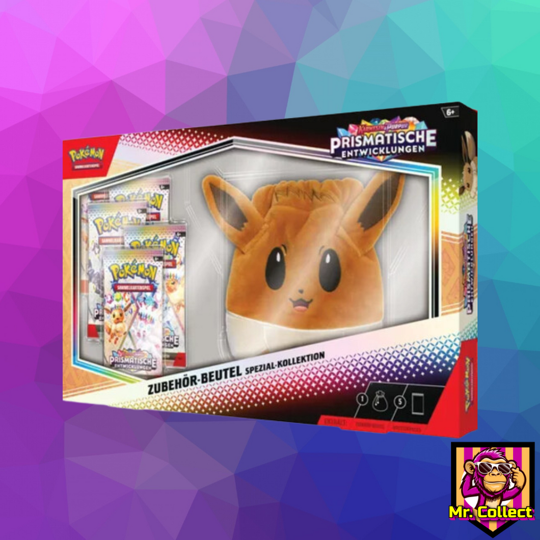 Pokemon Accessory‑Pouch Kollektion – Prismatische Entwicklungen Deutsch