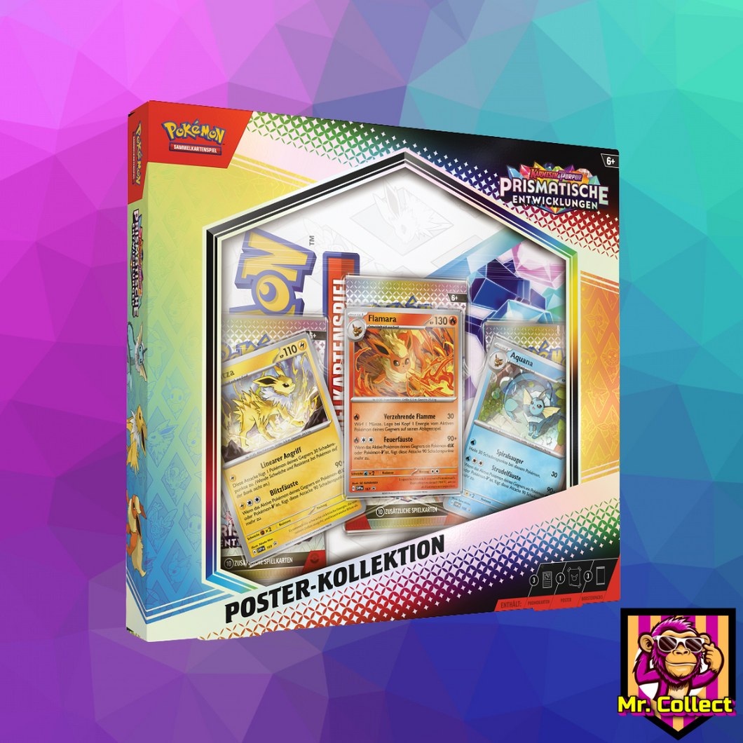 Pokemon Poster-Kollektion „Prismatische Entwicklungen“  Deutsch