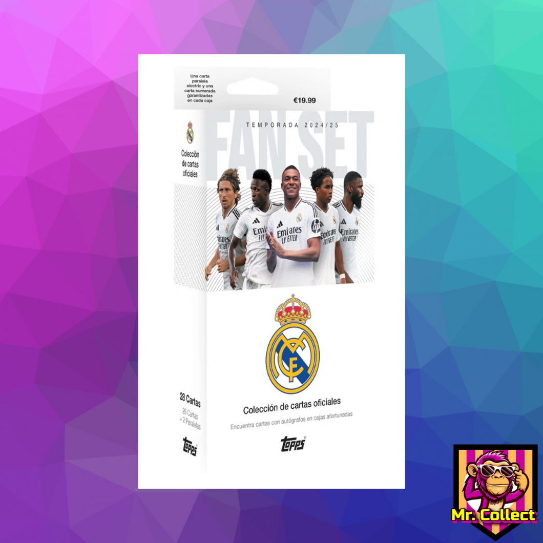 Topps Real Madrid Fan Set 2024/25 – Offizielles Trading Card Set