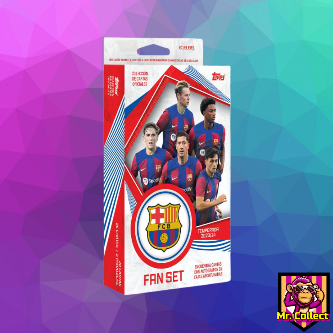 Topps FC Barcelona Fan Set 2023/24 – Offizielles Trading Card Set