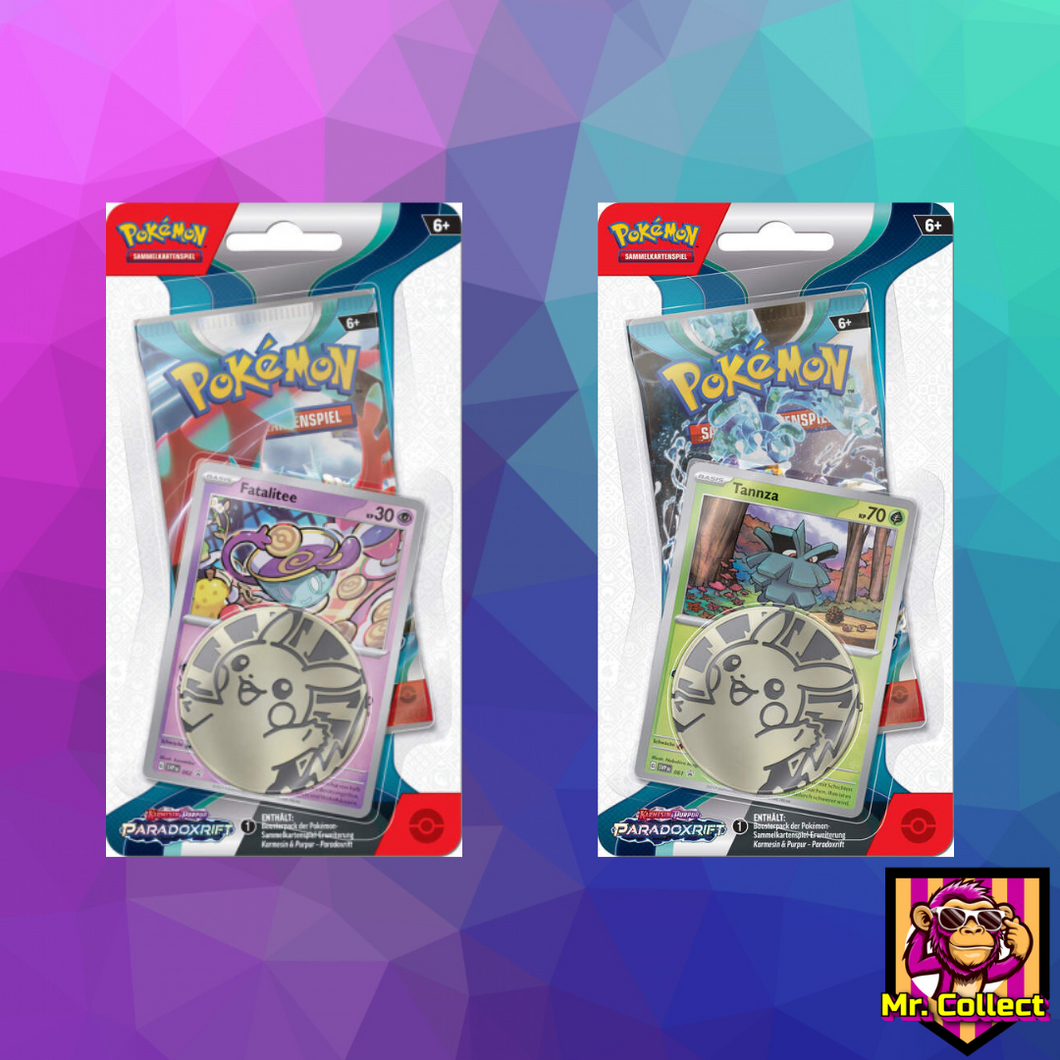Pokemon Paradox Rift Checklane Blister