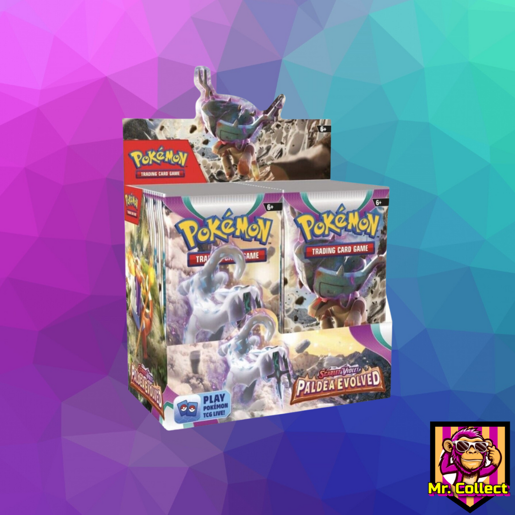 Pokemon Booster Box Paldea Evolved Englisch