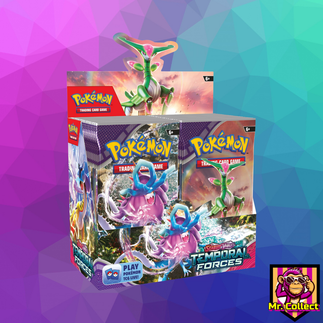 Pokemon Booster Box Temporal Forces Englisch